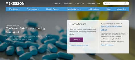 mckesson medical supply customer service.